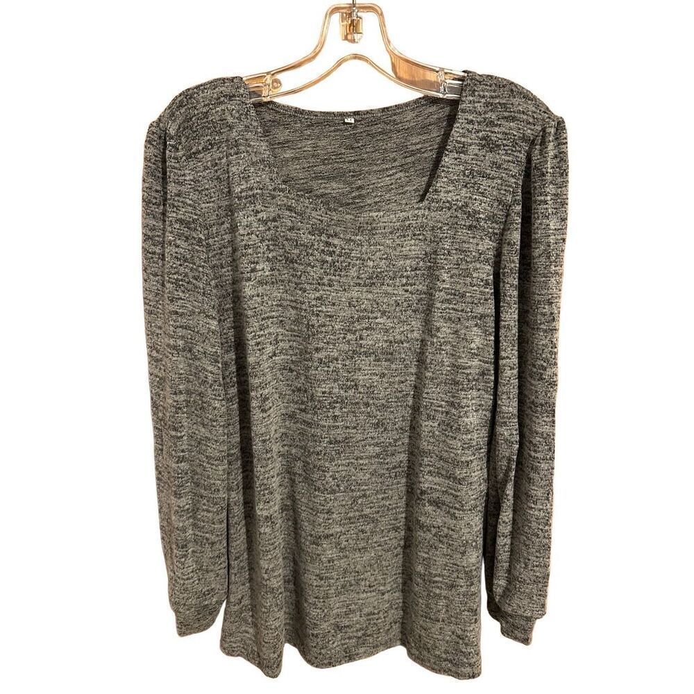 Women’s Size M Tunic Sweater Square Neck Slip On Soft NWOT No Brand